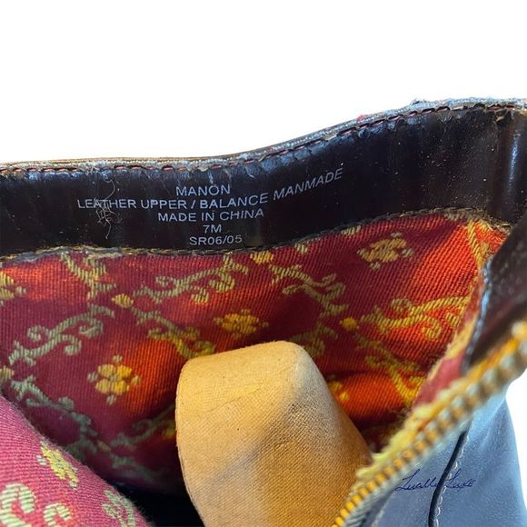 Cocoa: Liz Claiborne Flex Leather boots. - Picture 5 of 8